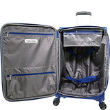 Calvin Klein Gramercy 4.0 25" Expandable Spinner, Blue