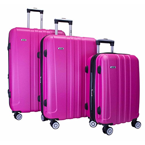 Shop ATM Quad Collection 3pc Set Fuchsia – Luggage Factory