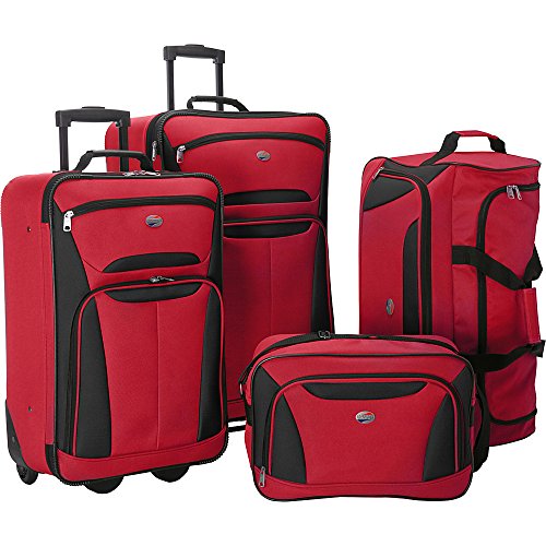American Tourister Fieldbrook II 4-Piece Nested Luggage Luggage Set NEW