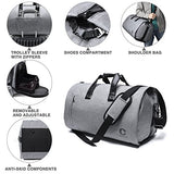 Crospack 45L Suit Garment Bag Shoulder Strap Duffle Travel Foldable Flight Bag