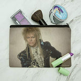 David Bowie As Jareth From The Labyrinth Makeup Cosmetic Bag Organizer Pouch