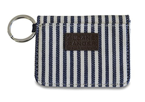Sloane Ranger Denim Stripe Id Case