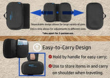 Sojoy iGelComfort 3 in 1 Foldable Gel Seat Cushion Featured with Memory Foam (A Must-Have Travel Cushion! Smart, Easy Travel Cushion) (Size: 18.5" x 15" x 2")