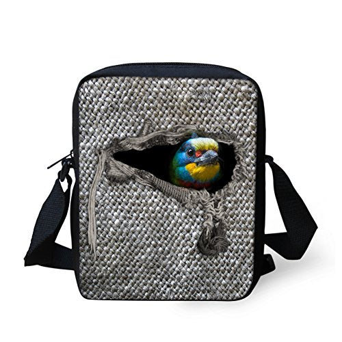 Doginthehole 3D Animal Cross Body Bag For Women Coin Pouch Single-Shoulder Bag