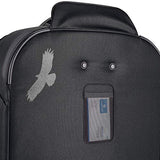 Eagle Creek Gear Warrior International Carry-On Rolling Duffel Bag, Jet Black