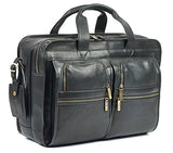 Robert Myers Classic Executive Briefcase Black