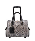 Mellow World Fashion Rogue Carry-On Laptop Roller Bag, Black