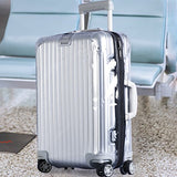 Luggage Cover Protector Clear Pvc Suitcase Protective Case With Black Zipper For Rimowa Topas…