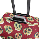 Suitcase Cover Suitcase Cartoon Mexican Skulls Luggage Cover Travel Case Bag Protector for Kid