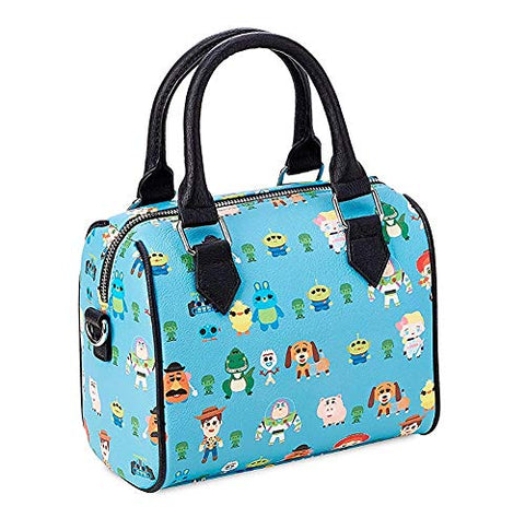 Loungefly x Toy Story Chibi Characters Allover-Print Duffel Purse (One Size, Multicolored)
