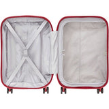 Delsey Luggage Embleme Carry-On Trolley, Red