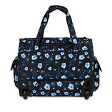 J World New York Kids' Donna Rolling Tote Travel, Night Bloom One Size