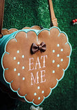 Alice In Wonderland Eat Me Cross Body Purse Standard