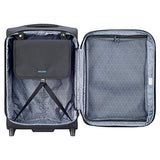 Delsey Luggage Hyperglide Carry On Luggage Lightweight Rolling Suitcase, Teal Blue