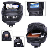 Banuce Top Grain Cowhide Leather Versatile Sling Bag Shoulder Chest Packs Cross Backpack