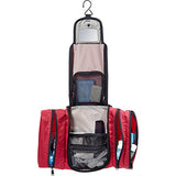 eBags Pack-it-Flat Hanging Toiletry Kit for Travel - (Raspberry)