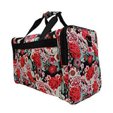 World Traveler 4-Piece Rolling Expandable Spinner Luggage Set, Floral