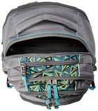 High Sierra Swerve Laptop Backpack, Charcoal/Electric Geo/Tropic Teal