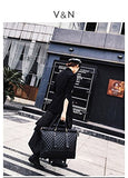 16 Inch Fashion Wheeled Rolling Tote Garment Bag Suitcase Luggage Spinner Mobile Office For Women