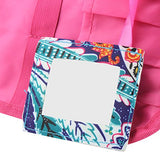 Zodaca Compact Small Cosmetic Bag, Multi-Color Paisley