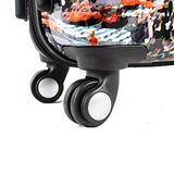 J World New York Art Polycarbonate Carry-On Luggage, Time Square