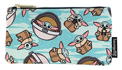 Shop Loungefly Star Wars Baby Yoda All Over P – Luggage Factory