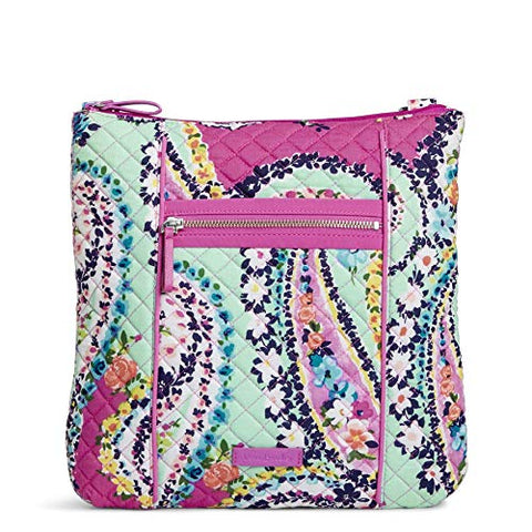 Vera Bradley Iconic Hipster Crossbody Bag, Signature Cotton, Wildflower Paisley