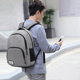 AUGUR Unisex Laptop Backpack Lightweight Casual School Bookbag Travel Daypack Backpack for Men