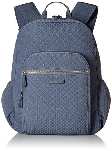 Vera Bradley Iconic Campus Backpack, Microfiber, Charcoal