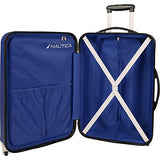 Nautica Tide Beach 21 Inch Hardside Spinner Suitcase (