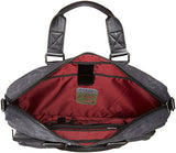 Diesel Men'S Superrgear Touch Gear Case Briefcase, Treated Black/Black