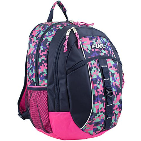 Fuel Sport Active Multi-Functional Backpack, Navy/Pink Camo