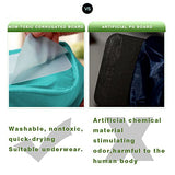 WOSON Portable Multi-Functional Travel Bra Organizer Waterproof Zip Underwear Packing Cubes