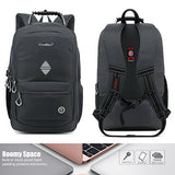 Coolbell 18.4 Inch Backpack Laptop Bag Travel Rucksack Water-Resistant Hiking Knapsack Protective