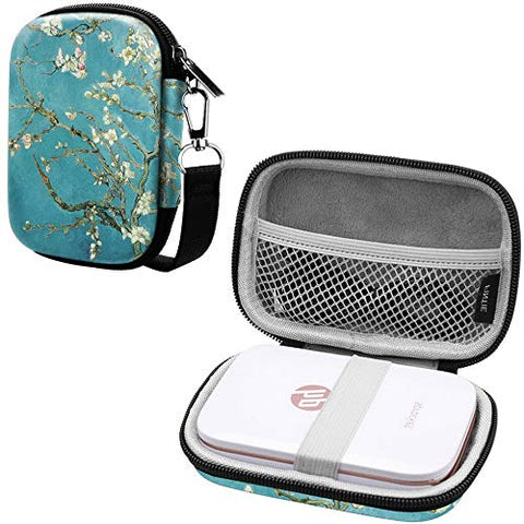 Mikash Carrying Case Shockproof Storage EVA Travel Bag for HP Sprocket Photo Printer | Model