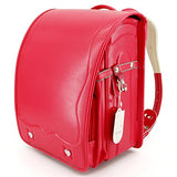 Ransel Randoseru upscale Japanese school bags for girls and boys With Rain Cover (NEW Red)