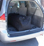 Gothamite 50-inch Oversized Duffle Bag Heavy Duty | Luggage Bag | XL Duffle Bag | Sports Bag | Storage Oversized Duffle | 600D Polyester (Black)