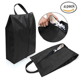 Bagail Travel Shoe Bags Set of 4 Lightweight Waterproof Nylon Storage Bag for Men & Women (Standard