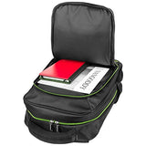 Vangoddy Universal Padded Zipper Backpack Satchel Travel Casual Daypack (Green) For Lenovo Yoga 710