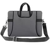 15.6 Inch Laptop Bag, Armor Wear Shockproof Neoprene Sleeve Shoulder Bag With Two Side Pockets