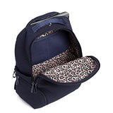 Vera Bradley Iconic Backpack, Microfiber, Classic Navy