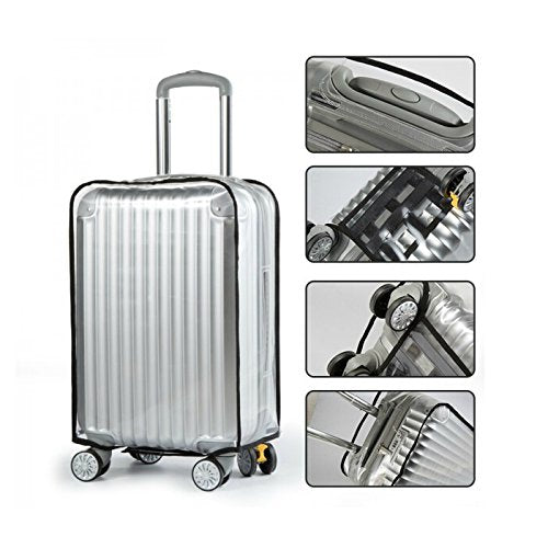  GigabitBest Full Transparent Luggage Protector Cover Thicken  Suitcase Protector Cover