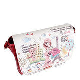 Nicole Lee Messenger Bag, Shopping Girl, One Size