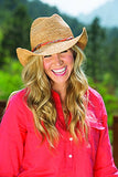 Wallaroo Women'S Catalina Cowboy Sun Hat - Stylish Sun Protection, Natural