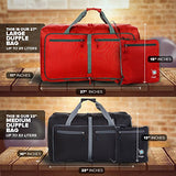 Bago Travel Duffle Bag For Women & Men - Foldable Duffel Bag For Luggage Gym Sports (Medium 23'',