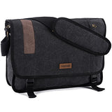 Vonxury Canvas Mens Messenger Bag Vintage 15 Inch Laptop Bag Large Satchel Bag
