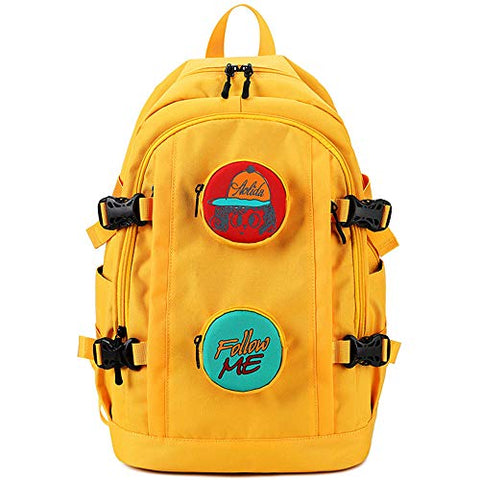 Backpack for Teen Girls,Hey Yoo Trendy Waterproof School Backpack Book bag School Bag for Girls School (yellow)