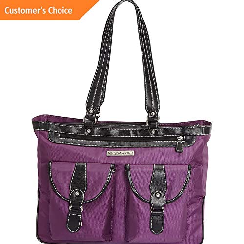 Sandover Clark Mayfield Marquam Laptop Handbag 18.4 7 Colors Womens Business Bag NEW | Model LGGG -