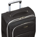 Dejuno Aria Softsided Lightweight 3-Piece Spinner Luggage Set-Pink