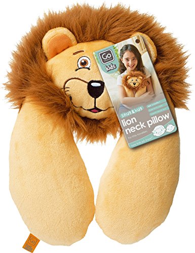 Design Go Lion Neck Pillow, Brown